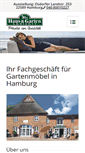 Mobile Screenshot of gartenmoebel-hamburg.de